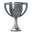 silver trophy